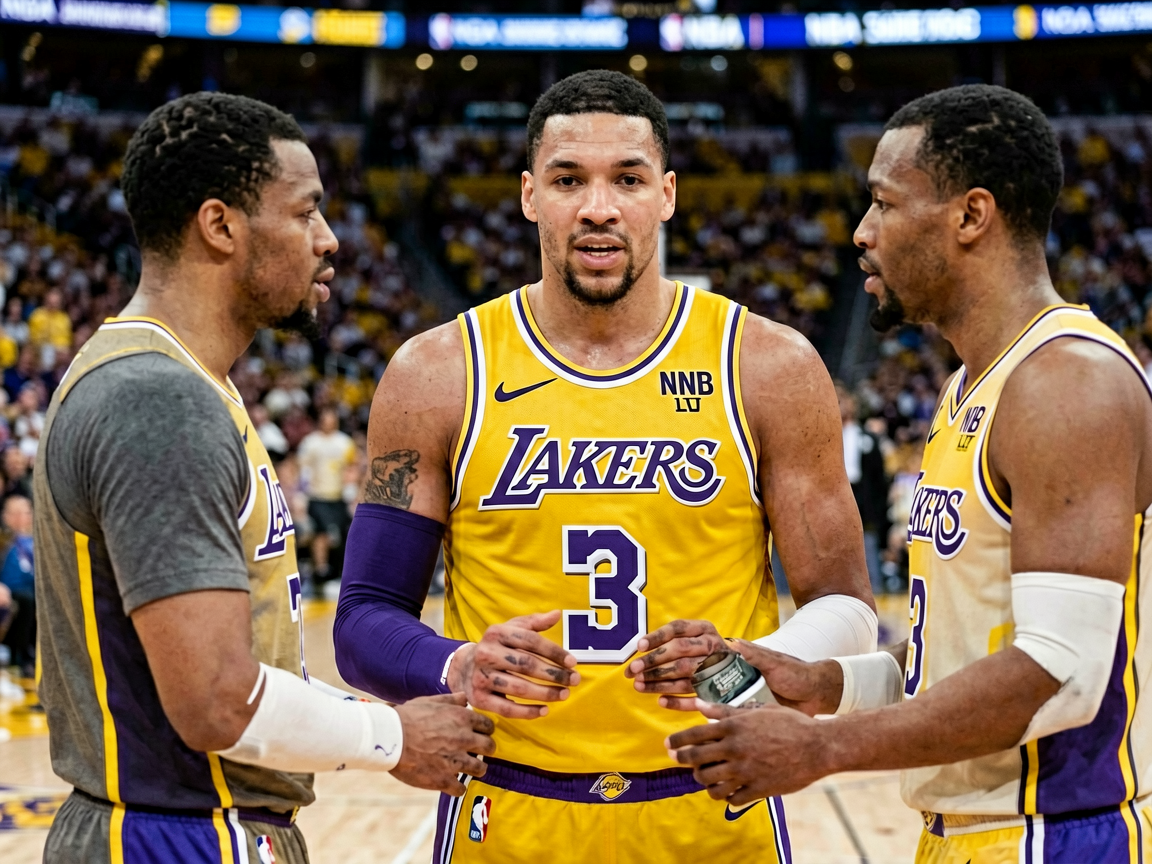 NBA球星赛后采访照片